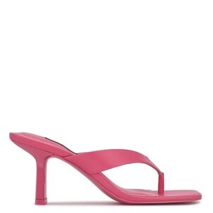 Nine West Nest Wow Pink Heeled Sandals